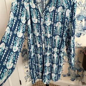 Lilly Pulitzer Long Sleeve Romper